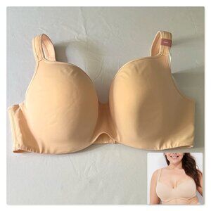 Cacique Lightly Lined Balconette Bra Sz 42DD NWT